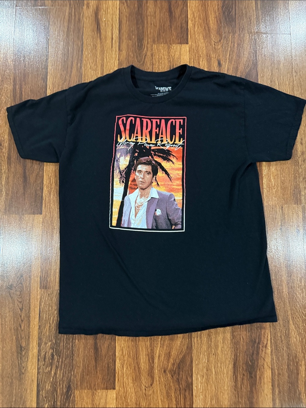 Medium Scarface Graphic Tee - Black